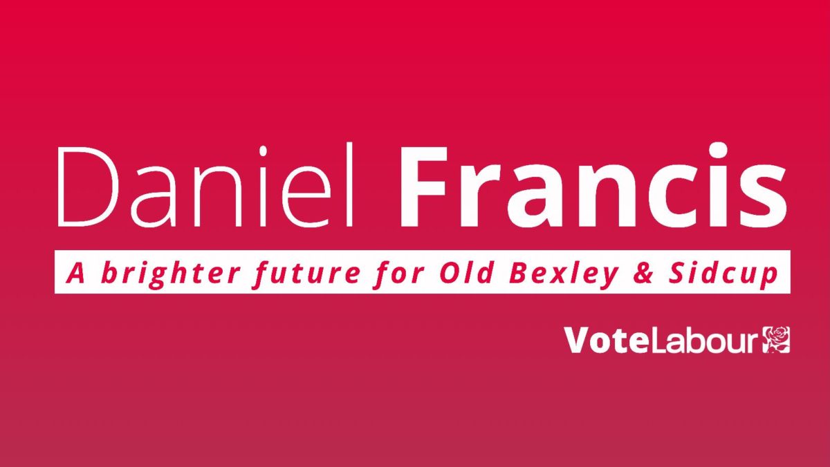 Daniel Francis: A brighter future for Old Bexley & Sidcup